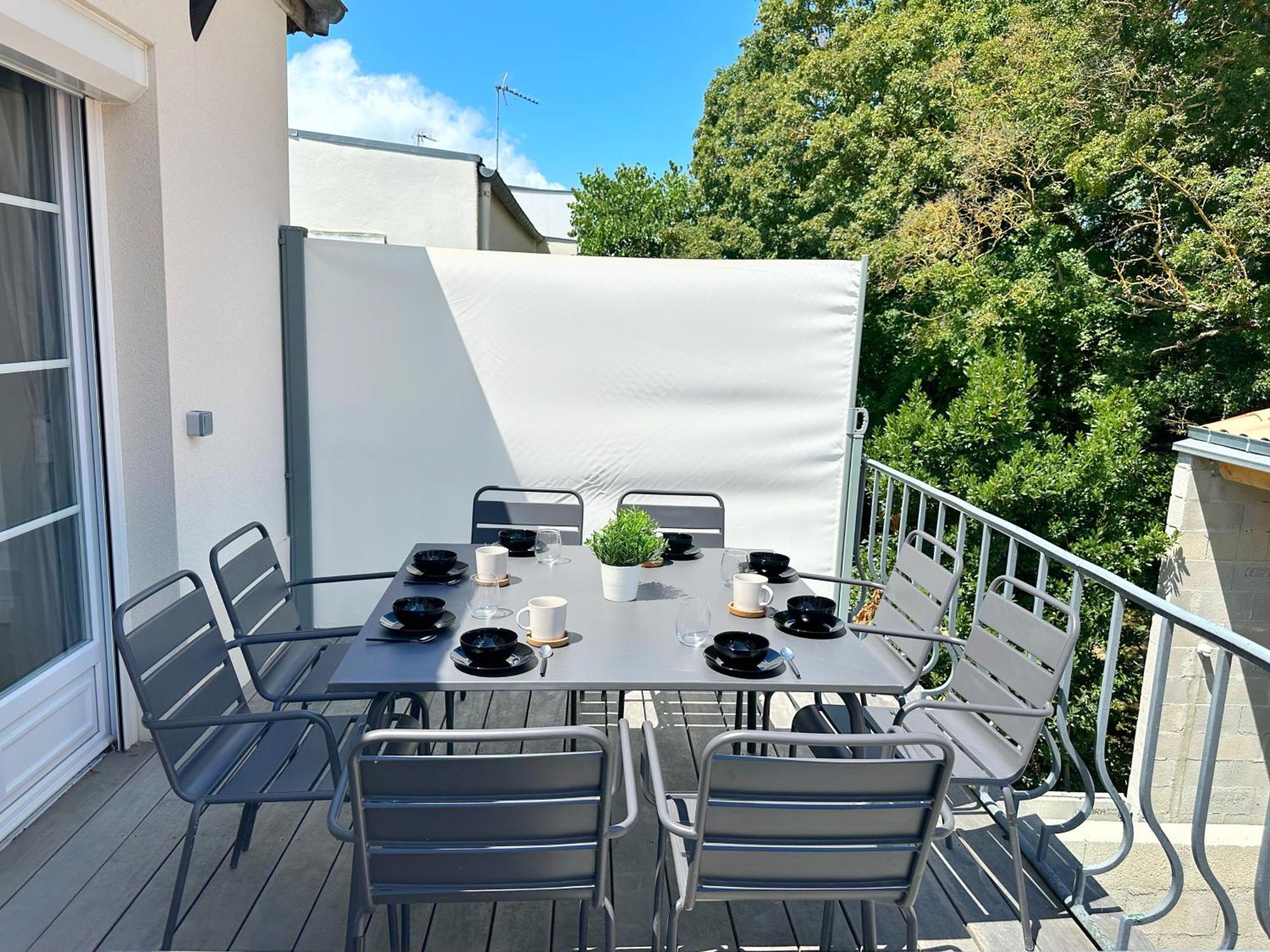 Les Appartements Du Carnot - Terrasses Et Jardins La Rochelle  Exterior foto